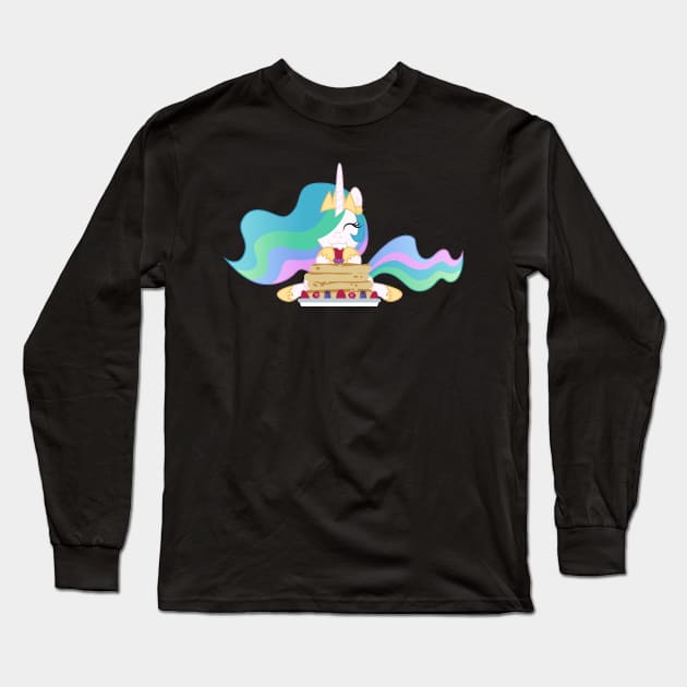 Celestia Pancakes Long Sleeve T-Shirt by CloudyGlow